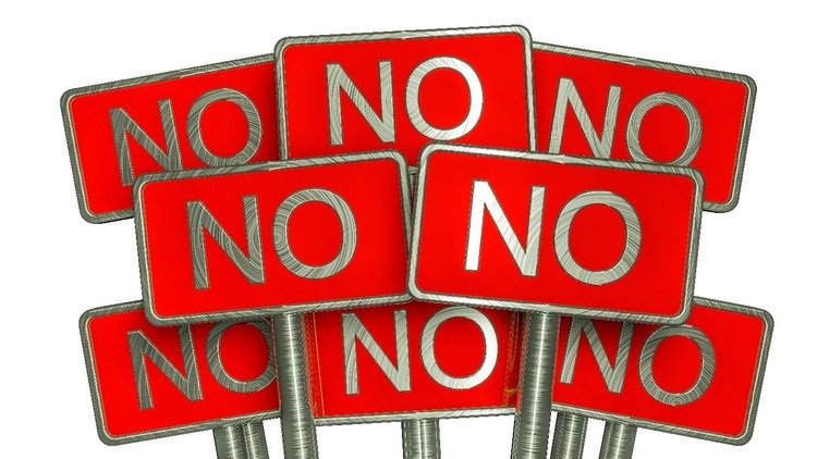 not allowed